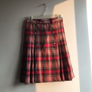 Vintage button up skirt
